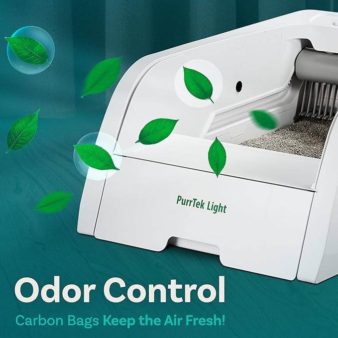 Automatic Self Cleaning Litter Box for Cats with APP Control Smart SelfCleaning Cat LitterBox, Automatic Cleaning, Odor Control, Quiet & Easy Maintenance