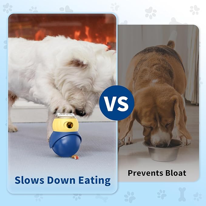 Cat Interactive Puzzle Toy, Adjustable Treat Dispenser for Indoor Cats, Safe Material Kitty Enrichment Toy for IQ Training, Mental Stimulation, Relieve Boredom, Gifts