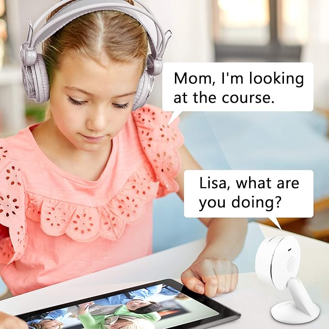 LaView Security Cameras 4pcs, Home Security Camera Indoor 1080P, Wi-Fi Cameras Wired for Pet, Motion Detection, Two-Way Audio, Night Vision, Phone App, Works with Alexa, iOS & Android & Web Access