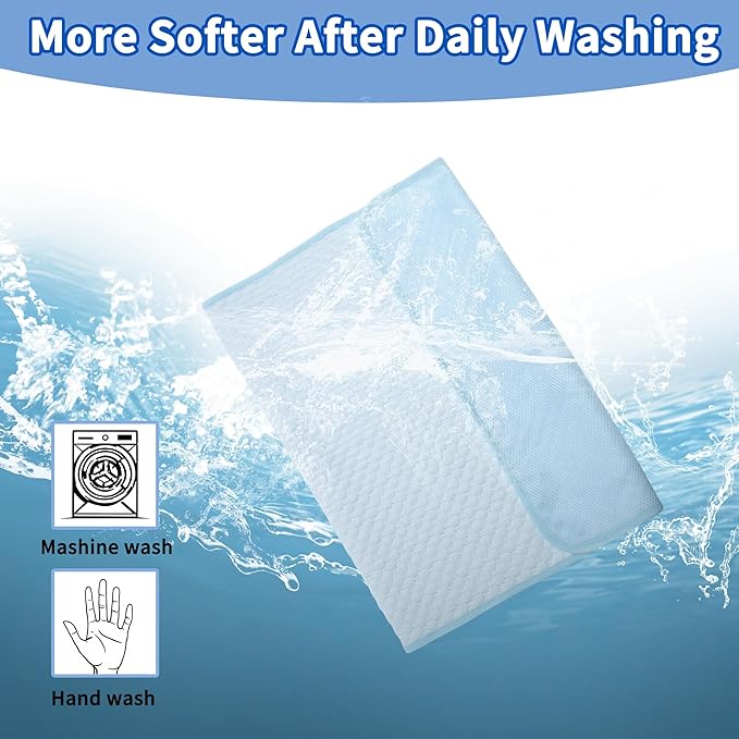 Dog Cooling Mat, Durable Machine Washable Pets Cool Pad, X-Large, Blue