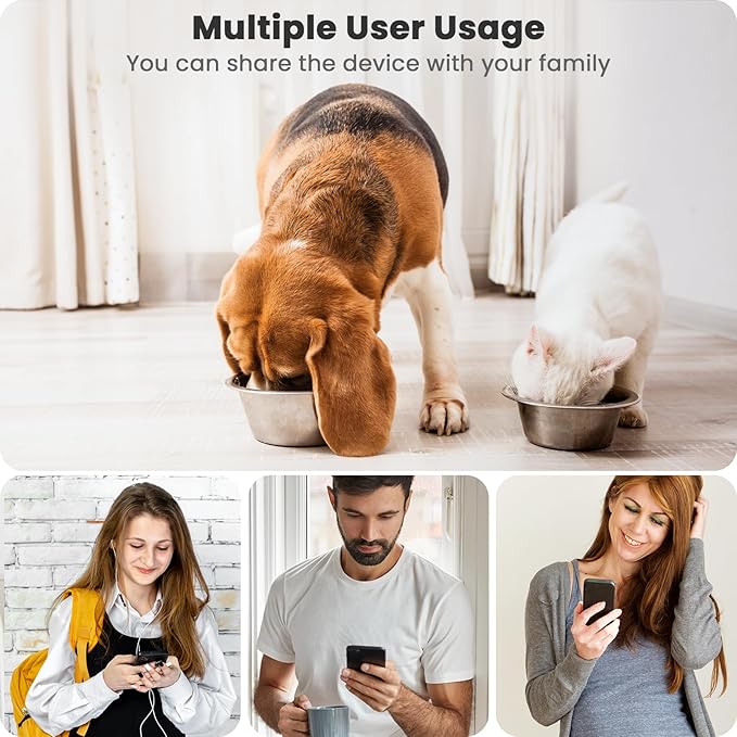 litokam 5ghz Indoor Security Camera, 5MP Cameras for Home Security with 5G/2.4G Dual-Band, Pet Cam with Phone App, AI Motion/Cry Detection, 360° Auto Tracking, Night Vision, Support NVR/Alexa