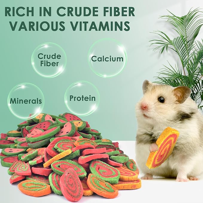 KATUMO Rabbit Chew Treats - 380g Mixed Natural Timothy Hay Pumpkin Carrot Beet Spinach Chew Toys for Rabbit Guinea Pig Hamster Bunny Chinchilla Gerbil Small Rodent Pets