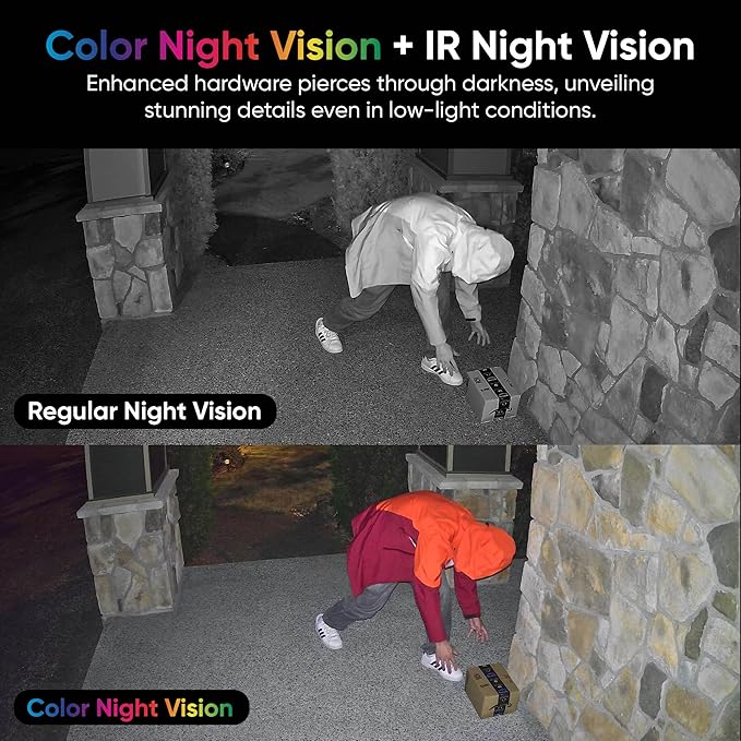 WYZE Cam Pan v4, 4K Smart Security Camera, AI Indoor/Outdoor Cameras for Home Security, Baby & Pet, Color Night Vision, 360° Pan/Tilt/8 x Digital Zoom, 2.4G & 5G, Works with Alexa & Google Assistant