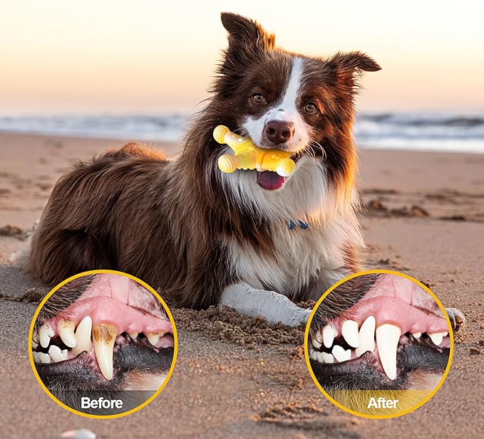 KXK Indestructible Dog Toys for Aggressive Chewers, Tough Dog Chew Toys for Large Medium Breed, Dog Bones Chew Toys for Super Chewer