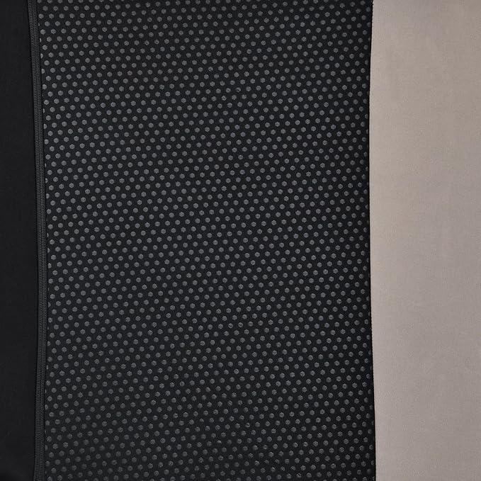 Flying Banner Neoprene Rear Bench car seat Covers car seat Protectors Split 40/60 60/40 (Beige & Black, Neoprene)