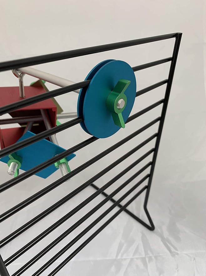 Busy Box Bird Foraging Toy | Interactive Treat Dispenser | Promotes Natural Foraging Behavior | Bird Cage Accessories for Medium to Extra Large Birds | Colorful Toys for Parrots, Cockatiel, Cockatoos