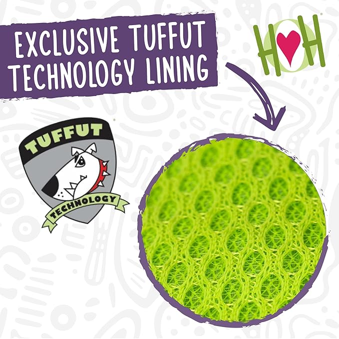 HuggleHounds Knottie Plush Dog Toy - Dog Stuffed Animal Toy, Squeaky Puppy Toys, for Small, Medium & Large Dogs, Durable Plush to Keep Them Busy - Angus Cow, Large