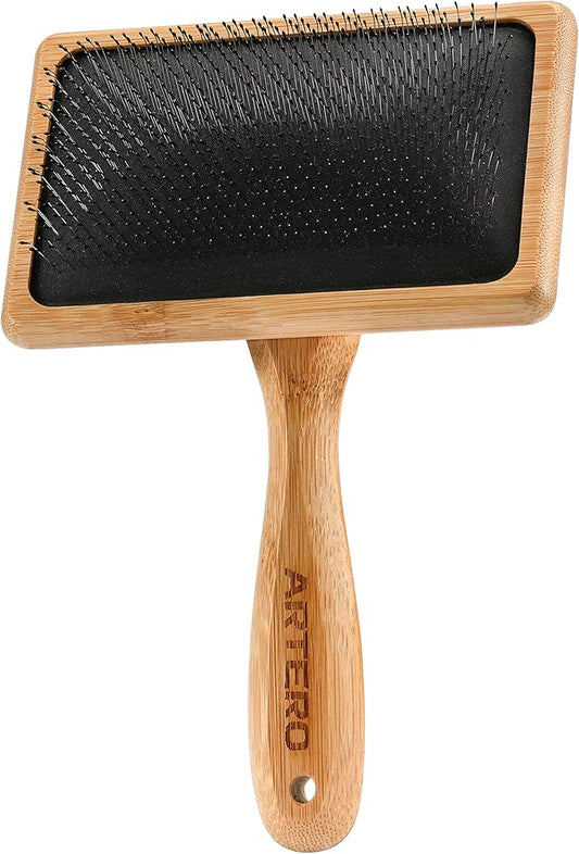 ARTERO Nature Collection Protected PIN Slicker Brush for Dogs, Cats & Sensitive Skin