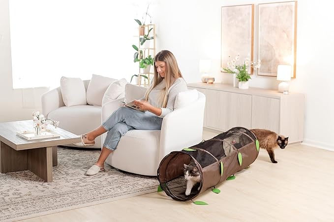 Chonky Cat Playground Set – Tunnel + Tent Combo for Maximum Zoomies