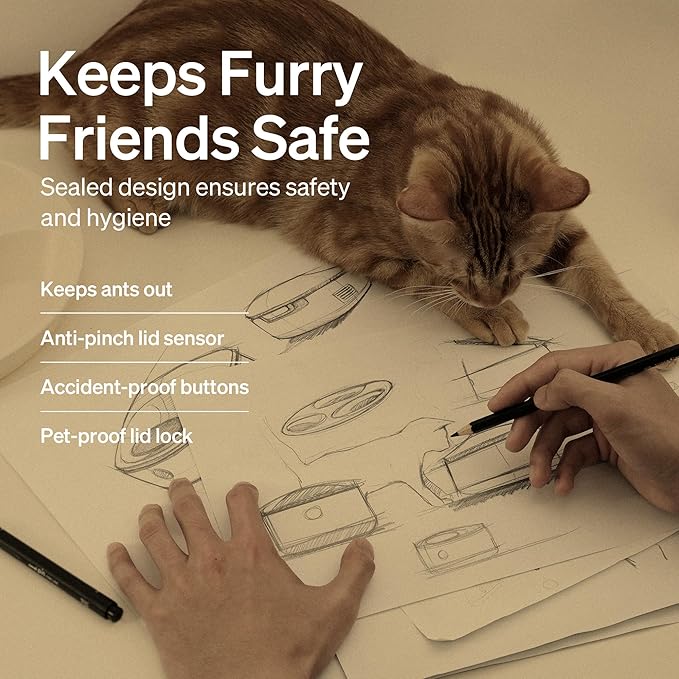 PETLIBRO Automatic Cat Feeder Wet Food Dispenser Refrigerated APP WiFi Control,3 Days True Freshness 3 Meals,Semiconductor Cooling&Quick Chills Gravy Wet Food Polar Timed Auto Pet Feeder for Cat Dog