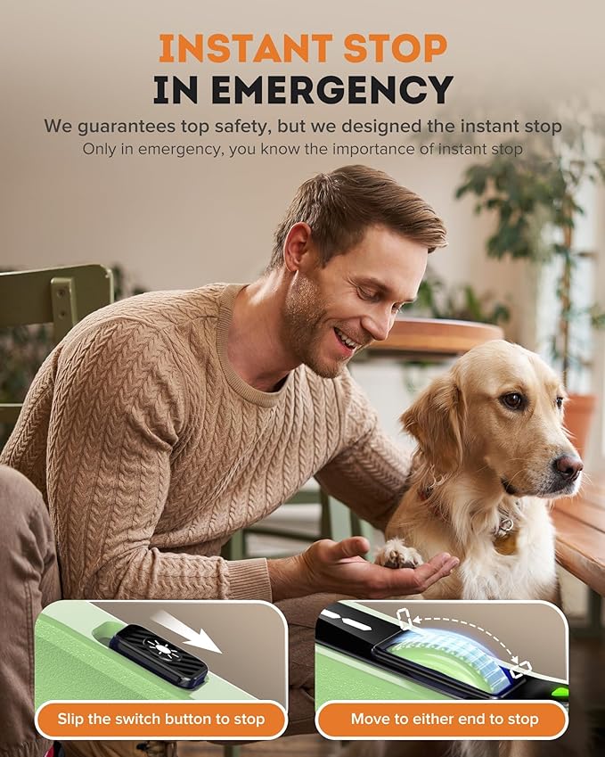 YABIFE 7-Speed Pet Nail Grinder with Light – Heavy Duty, Whisper Quiet Nail Trimmer for Dogs, Cats, Birds & Small Animals – Single-Handed Operation