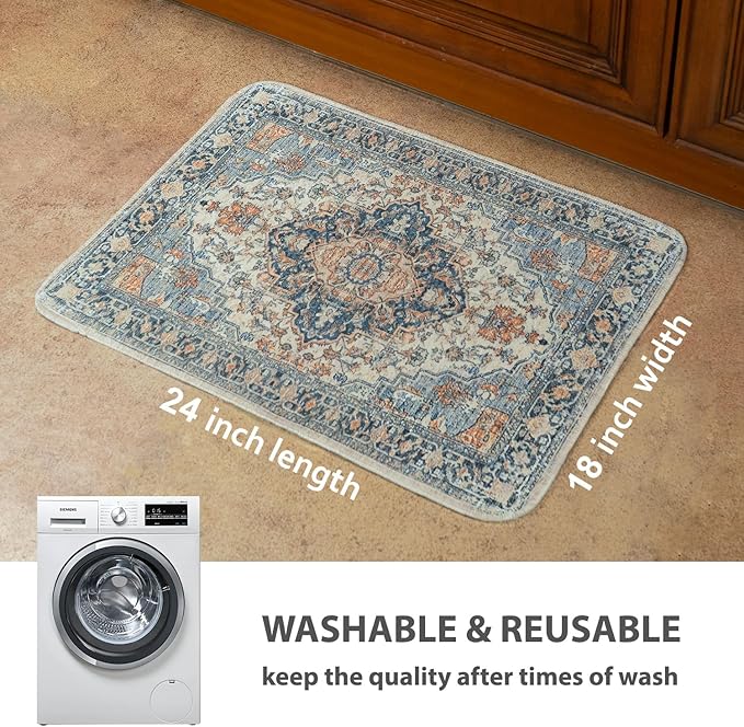 nunubaby Reusable Potty Pads for Dogs for Crates and Floors. Washable Pee Pads for Dogs, Stylish, Non-Slip and Leak-Proof Pee Pads. (Beige/Multi, 18" x24")