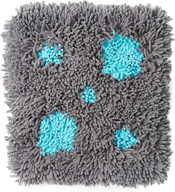 Pet Parents® Forager® Mats, Snuffle Mat for Dogs with SoftSnout & Non-Slip Backing Technology, Slow Feeder Dog Bowls & Snuffle Mat for Large Dogs and Small Dogs (Meadow 19")
