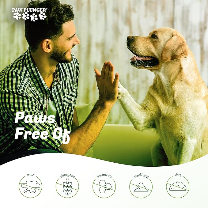 – Dog Paw Cleaner - Puppy Essentials - Portable Dirty Paw Washer - Ideal for Small Dogs - Black