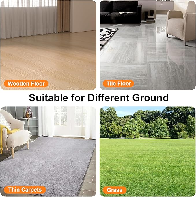 Smart Interactive Dog Toy Ball, Active Rolling Wicked Ball with Automatic Bouncing and Rotating for Puppy/Small Dogs Durable, Chewable, USB Recharger and Fun Gift Toy to Dog (Large)