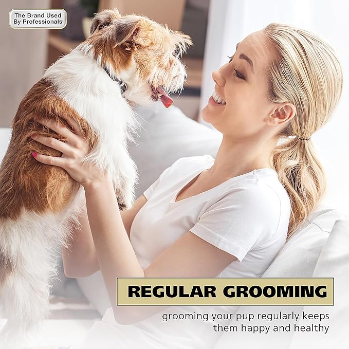 Wahl USA Quiet Pro Corded Dog Clippers for Grooming - Heavy Duty Compact Electric Dog Grooming Kit Hair Clippers for Dogs Cats Pets- Model 9181