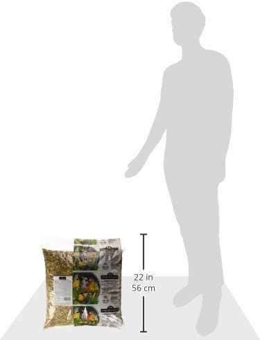 Hagen Tropimix Enrichment Food for Small Parrots, 20 lb. (9.07 kg) - HARI Small Parrot Food with Seeds, Fruit, Nuts, Vegetables, Grains, and Legumes