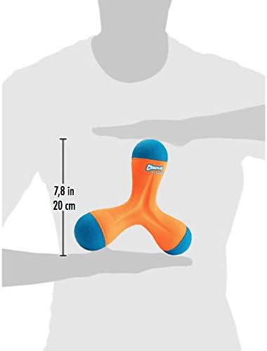 Triangular Fetch & Tug Dog Toy by Chuckit!