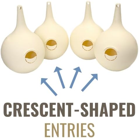 Heath Two-Piece Martin Gourds, Crescent SREH, 16 Pack, 30016