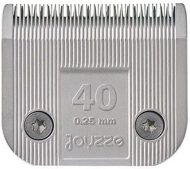 Professional Grade Dog Clipper Grooming Blade, Detachable, Replacement Blades - Stainless Steel, Coated Ceramic, A Series #40