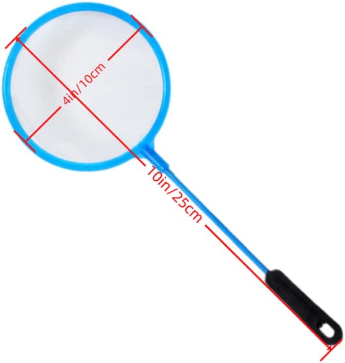 10pcs Aquarium Fish Net Cleaner Net Fish Tank Filter Nets High Density Mesh