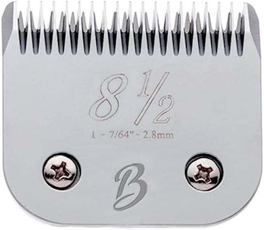 Detachable A Series 8 1/2 Blade Dog Grooming Clipper Blade Cuts Length 7/64" - 2.8mm Japanese Carbon Steel 8 1/2 Clipper Blade | 2.8mm Clipper Blade (Compatible A5 Series(B812)