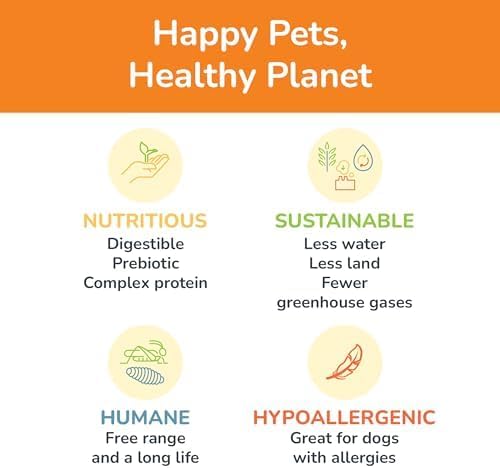 Jiminy's Chewy Cricket Training Treats for Dogs, Low Calorie, Hypoallergenic, Made in USA, 6oz, Pumpkin & Carrot (Pack of 3)