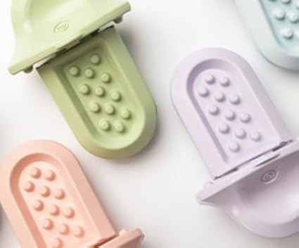 Diggs Groov Crate Training Aid for Puppies and Nervous Dogs – Calming Lick Mat for Crate Training & Separation – Puppy Enrichment Toy with Freezer Shell – BPA-Free – (Ice)