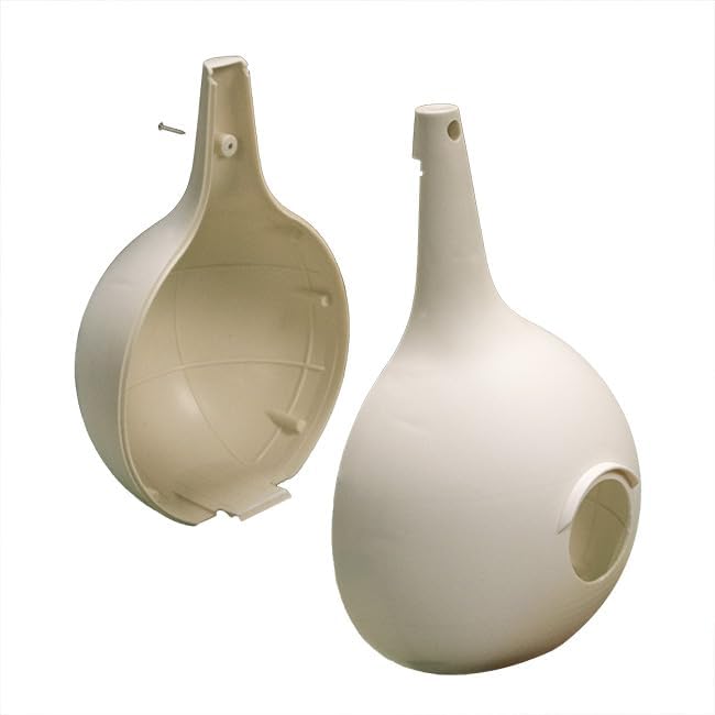 Heath 12-Room Deluxe Purple Martin House, Gourds, & Decoys Kit, White, (AH-12D-KIT5)