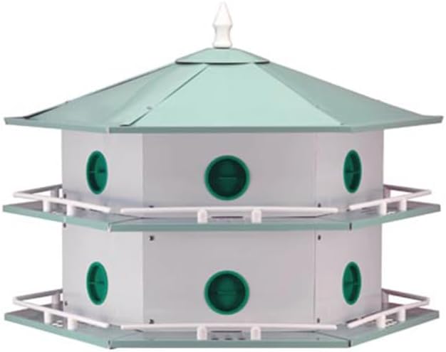 Heath 12-Room Deluxe Purple Martin House & Gourds Kit