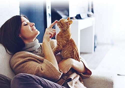 INABA Churu Lickable Purée Natural Cat Treats for Skin and Coat with Omega Oils, Taurine and Vitamin E, 0.5 Ounces Each - Tuna Recipe (4 Tubes)