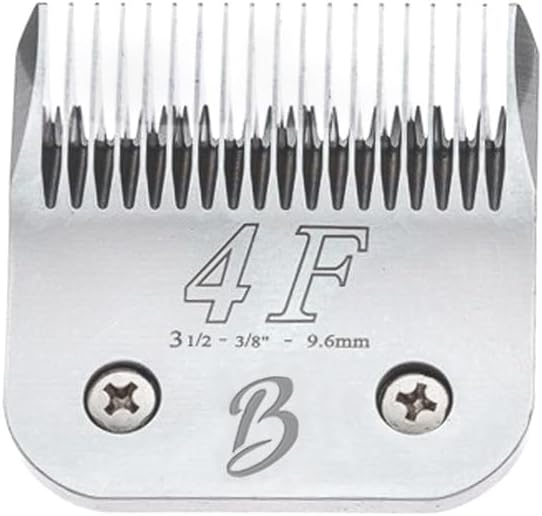 Detachable A Series 4f Blade Dog Grooming Cuts Length 3 3/8" - 9.6mm Japanese High Carbon Steel Dog Grooming Blade Supplies | Detachable Blade Clippers (Compatible A5 Series(B4F)