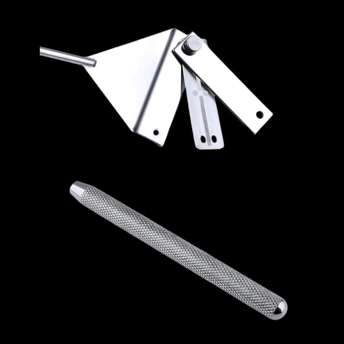 FRAKS 25.6 inch Extendable Stainless Steel Algae Scraper Aquariums Fish Tank Scraper Cleaner with 10pcs Blades