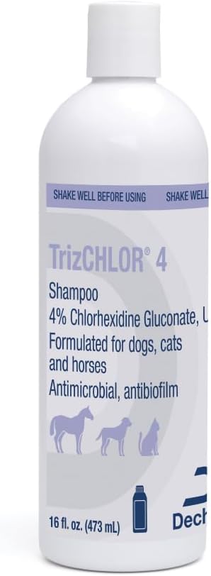 4 Shampoo for Dogs, Cats and Horses, 16 Ounce