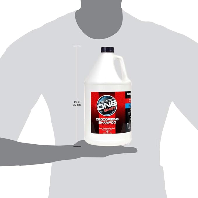 Best Shot One Shot Deodorizing Shampoo, Coat and Skincare Product for Dogs, Cats, and Horses, Eliminates Foul Odors, 1 Gallon
