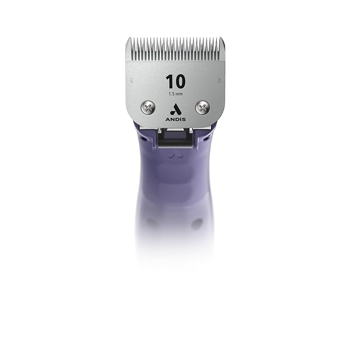 Andis Emerge Lithium-ion Cordless Detachable Blade Dog Clipper, for All Coats & Breeds, Purple, 560489