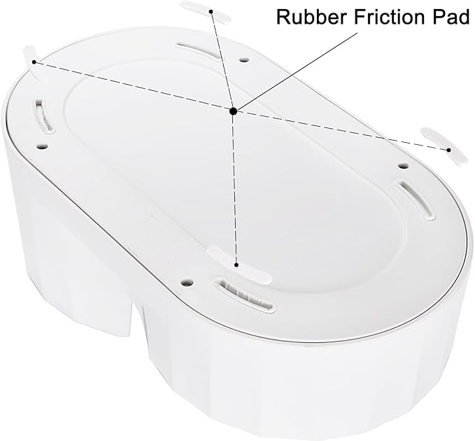 RIZZARI Large Gravity Water Dispenser: 8L Automatic Upgraded Water Feeder with Stainless Steel Bowl - Two Caps and Filters for Pets Indoor/Outdoor Use by Owners