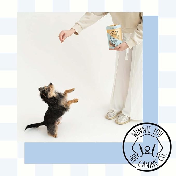 Freeze Dried Bison Heart Tidbits - Single Ingredient, Human-Grade, No Artificial Flavors or Fillers, Perfect for Training (Pack of 1)