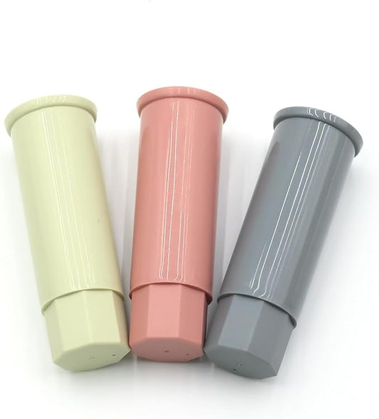 NACOCO Pet Standing Water Dispenser - Cat Dog Standing Bowl with Detachable Pole Automatically Feeding Water Height Adjustable(Grey/Grey Pink/Green Grey Adjustable Rods)