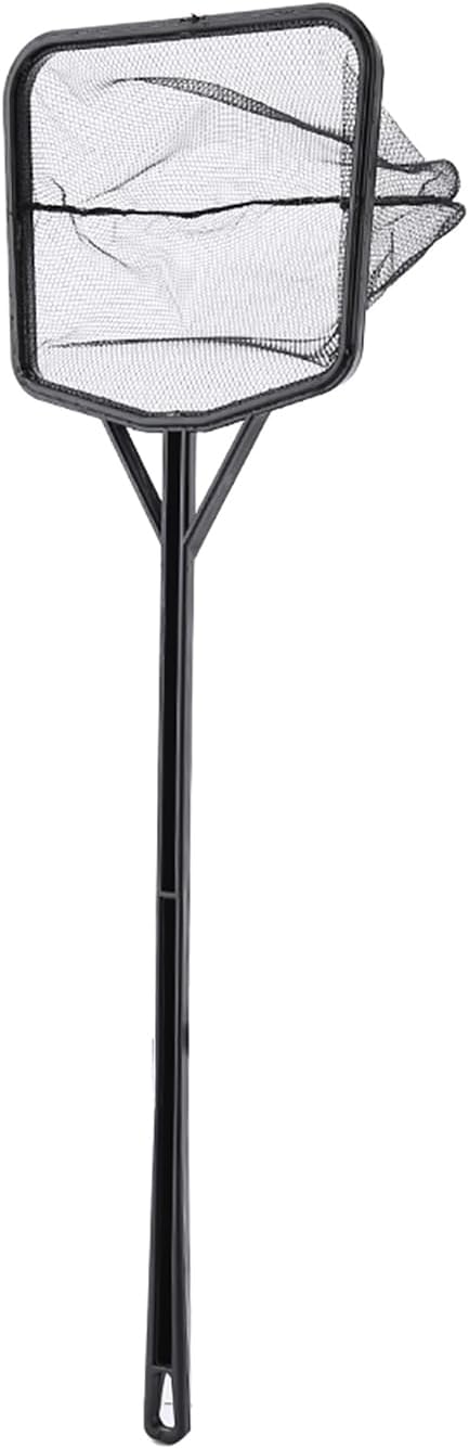 Fishing Net Lightweight Nylon Net and Anti-Slip Handle for Aquarium Fish (L)