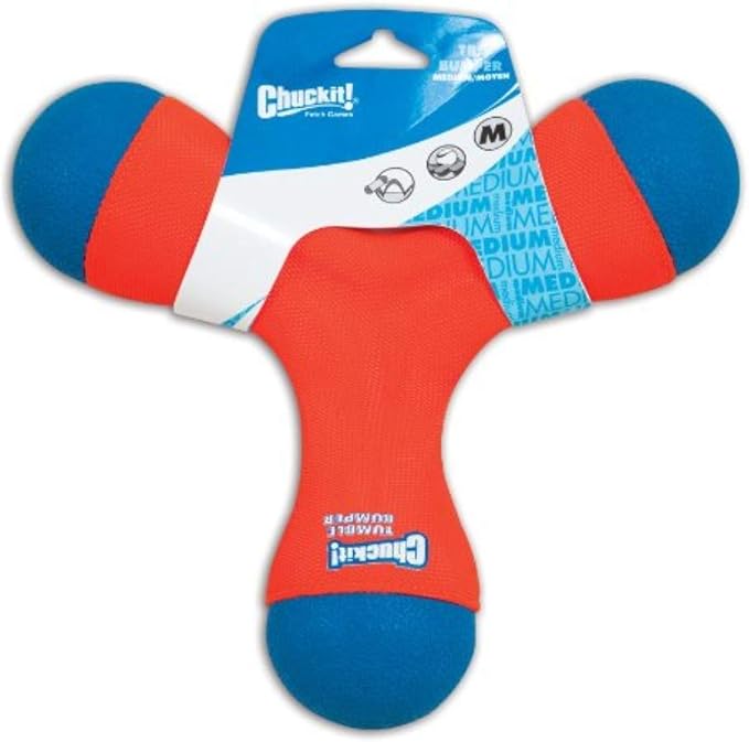 Triangular Fetch & Tug Dog Toy by Chuckit!