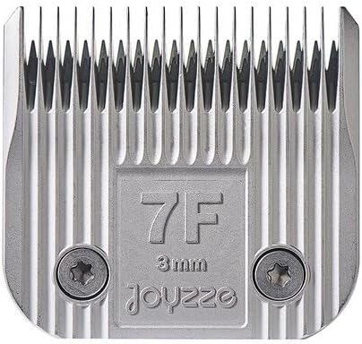 Raptor/Falcon Series A Blade - Professional Grade Dog Clipper Grooming Blade, Detachable, Replacement Blades - Stainless Steel, Coated Ceramic,(A Series 7F)