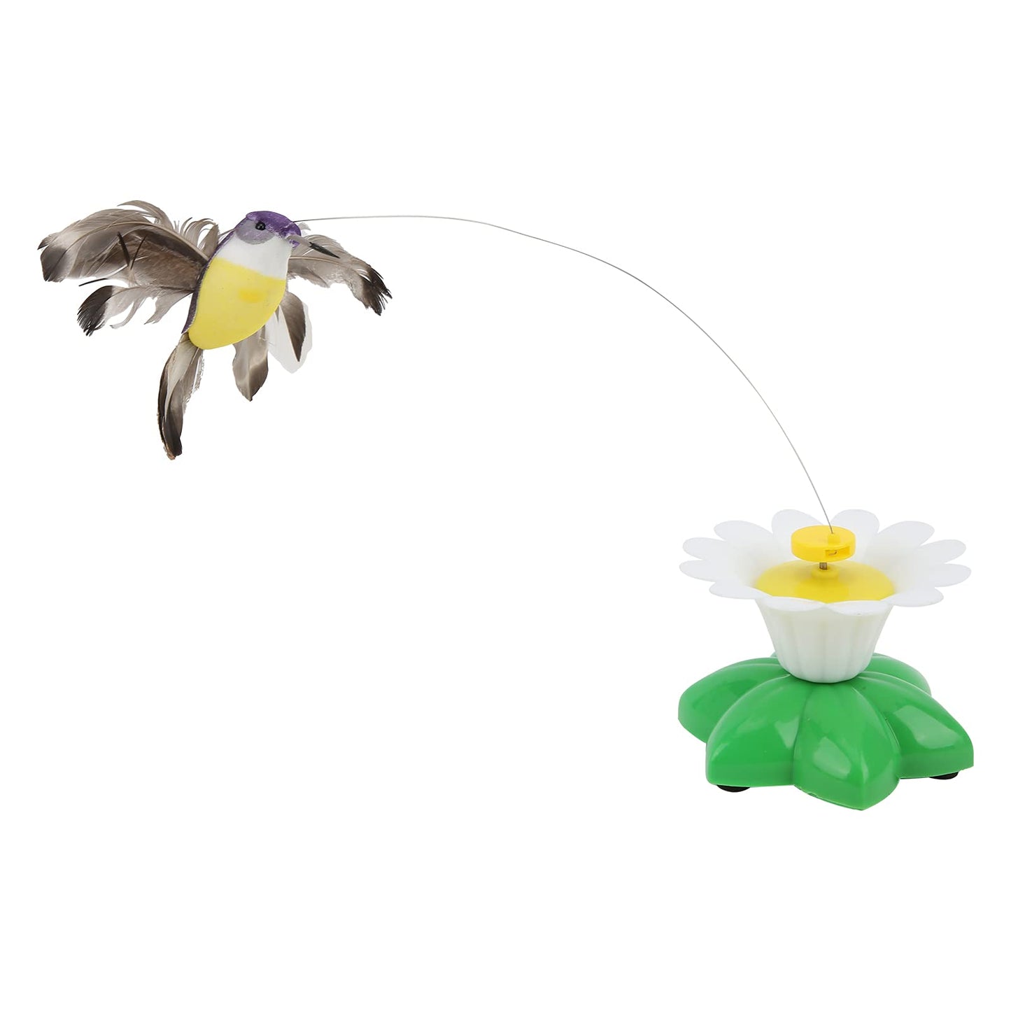 Interactive Electric Flying Bird Lifelike Flying Movement Funny Exercise Electric Flutter Rotating Kitten ToysCat Toys Cat Toys