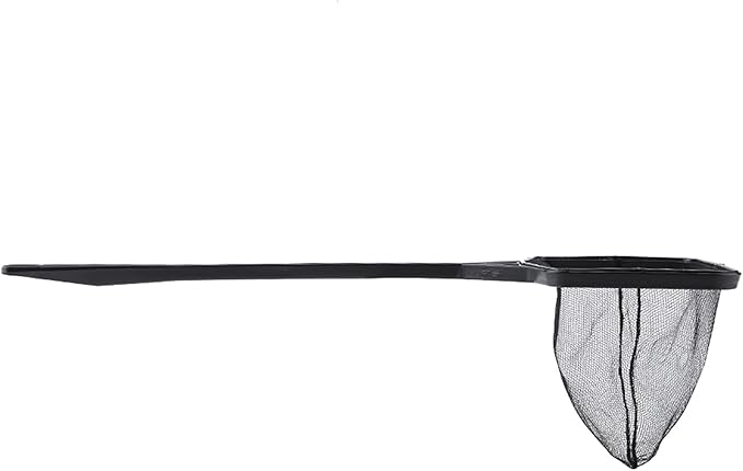 Fishing Net Lightweight Nylon Net and Anti-Slip Handle for Aquarium Fish (L)