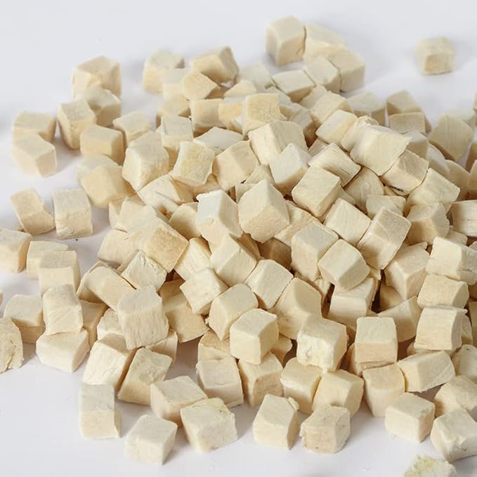 Freeze Dried Chicken Healthy Training Treats Toppers for Pets, Single Fresh Raw Ingredient, Organic, Pure Balance, Natural, Grain Gluten Filler Free, Snacks, Dogs Cats (4oz)