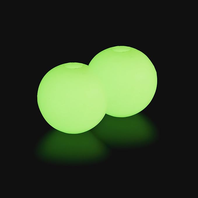 Harry Barker Glow Balls and Chew Stick, Rubber Bone for Dogs - 3" Glow Balls