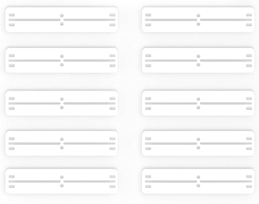 FZONE Aquarium Algae Scraper Blades 10pcs