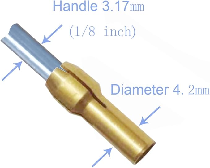 Nail Diamond Bits for Dremel Dog Nail Grinder - 1/8" Diamond Rotary Nail Grinder Bits for Dogs & Cats Nail Care, X-Large Set