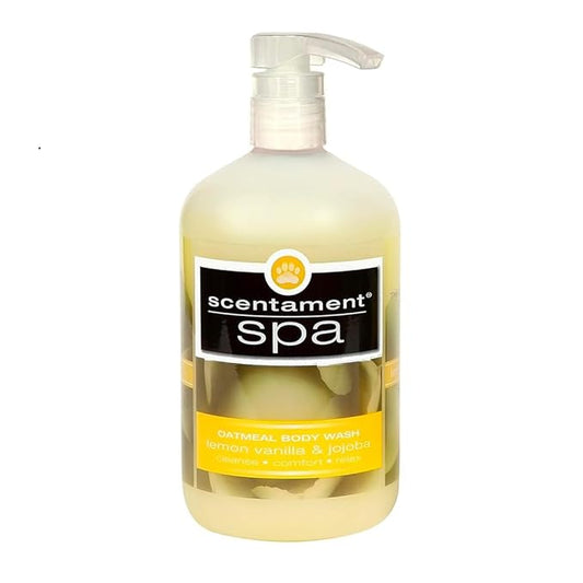 Best Shot Spa Oatmeal Body Wash, Lemon Vanilla, 16 oz