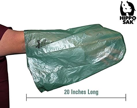 Hippo Sak® Extra Large Pet Poop Bags for Large Dogs and Cat Litter, 480 Count